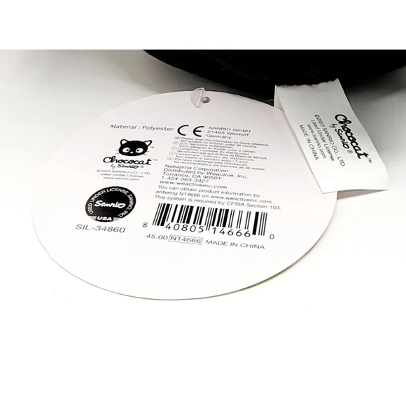 COPY - Sanrio CHOCOCAT Heart & Rose Plush Hello Kitty & Friends Japan Licensed … - Picture 7 of 7